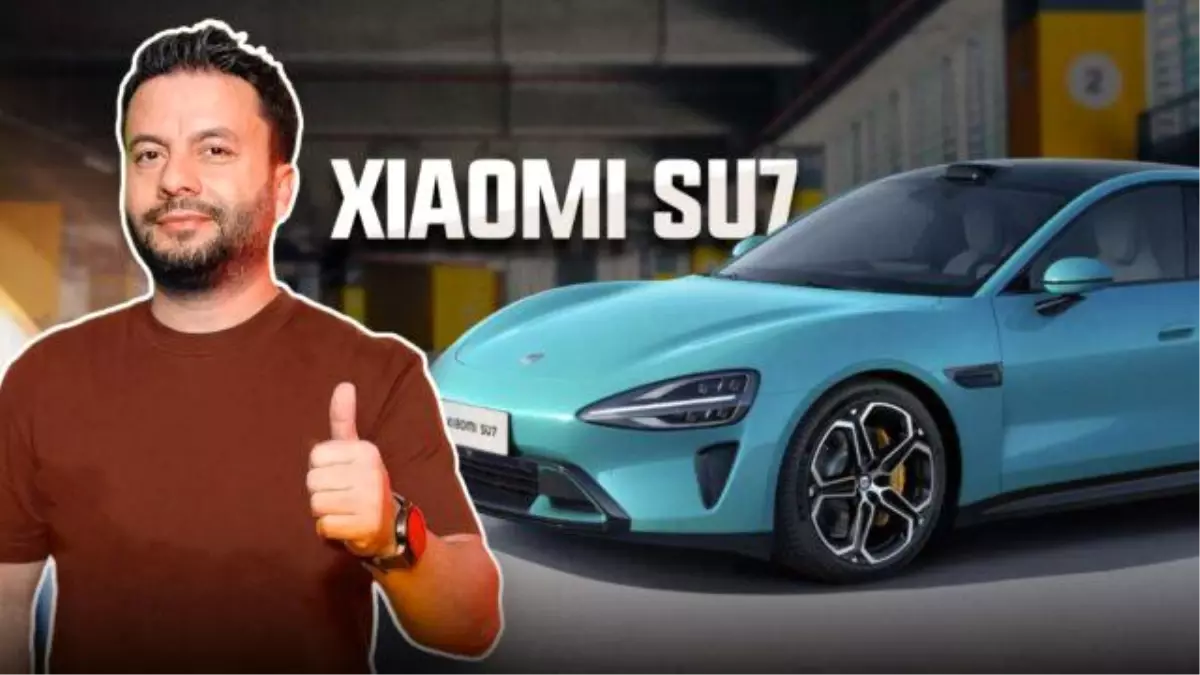 Xiaomi SU7: Çinli teknoloji devi elektrikli otomobilini tanıttı