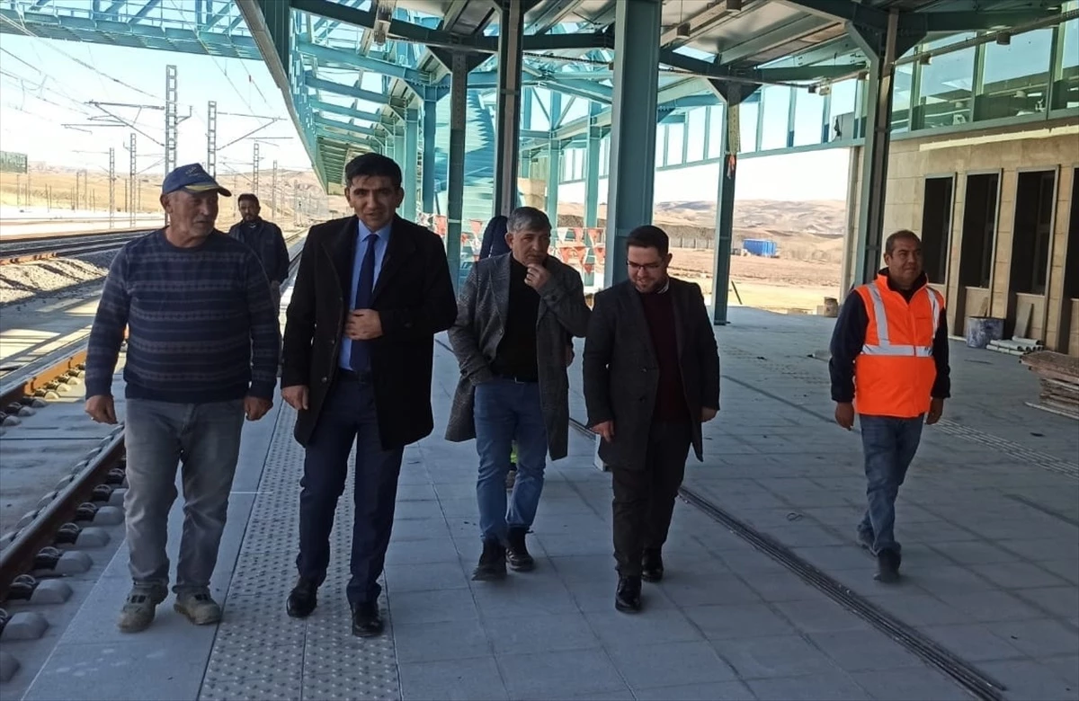 Yerköy\'de YHT İstasyonu İnşaatı İncelendi