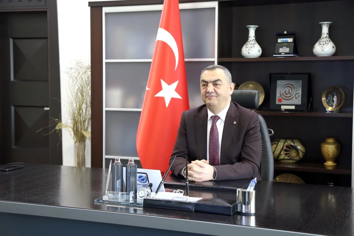 KAYSO Başkanı Mehmet Büyüksimitci, 2024 için sağlık, barış ve huzur dileğinde bulundu