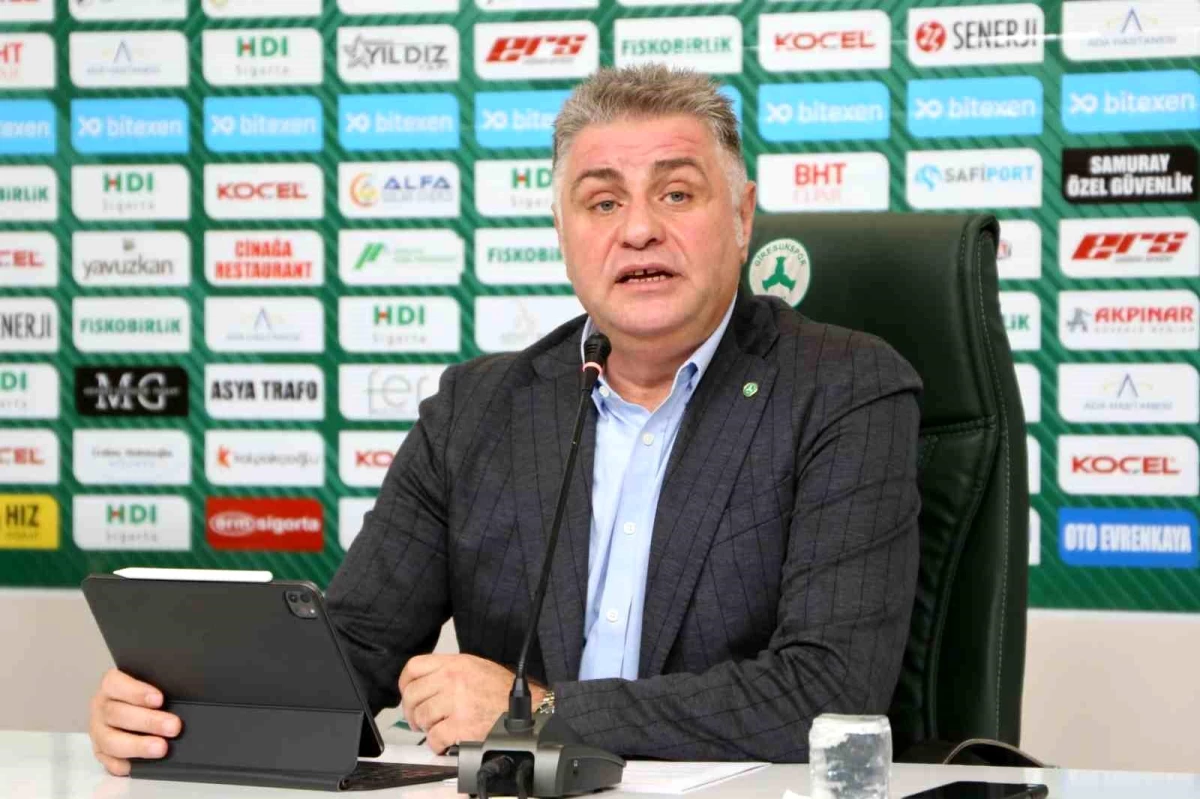 Giresunspor Başkanı: Ligde kalabilmek için mücadele edeceğiz