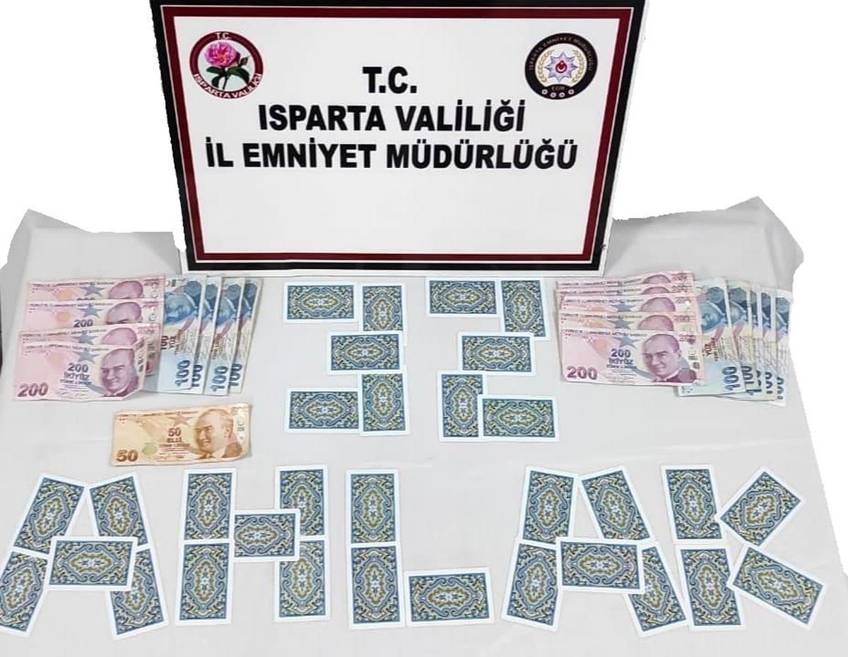 Isparta\'da Kumar Oynayanlara 20 Bin 275 TL Para Cezası