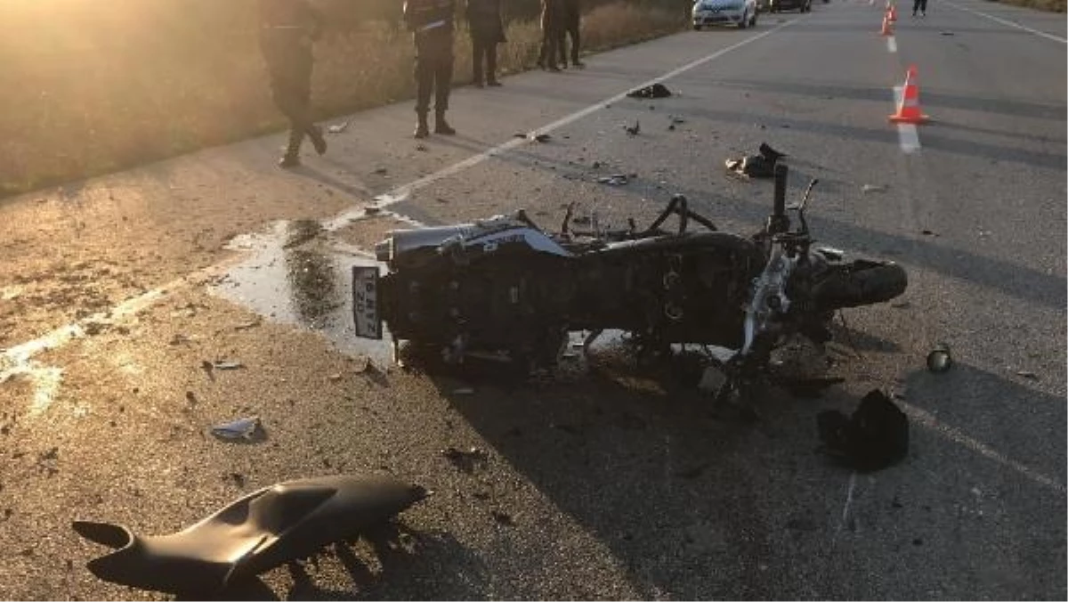 İznik\'te motosiklet kazası: Bir kişi hayatını kaybetti