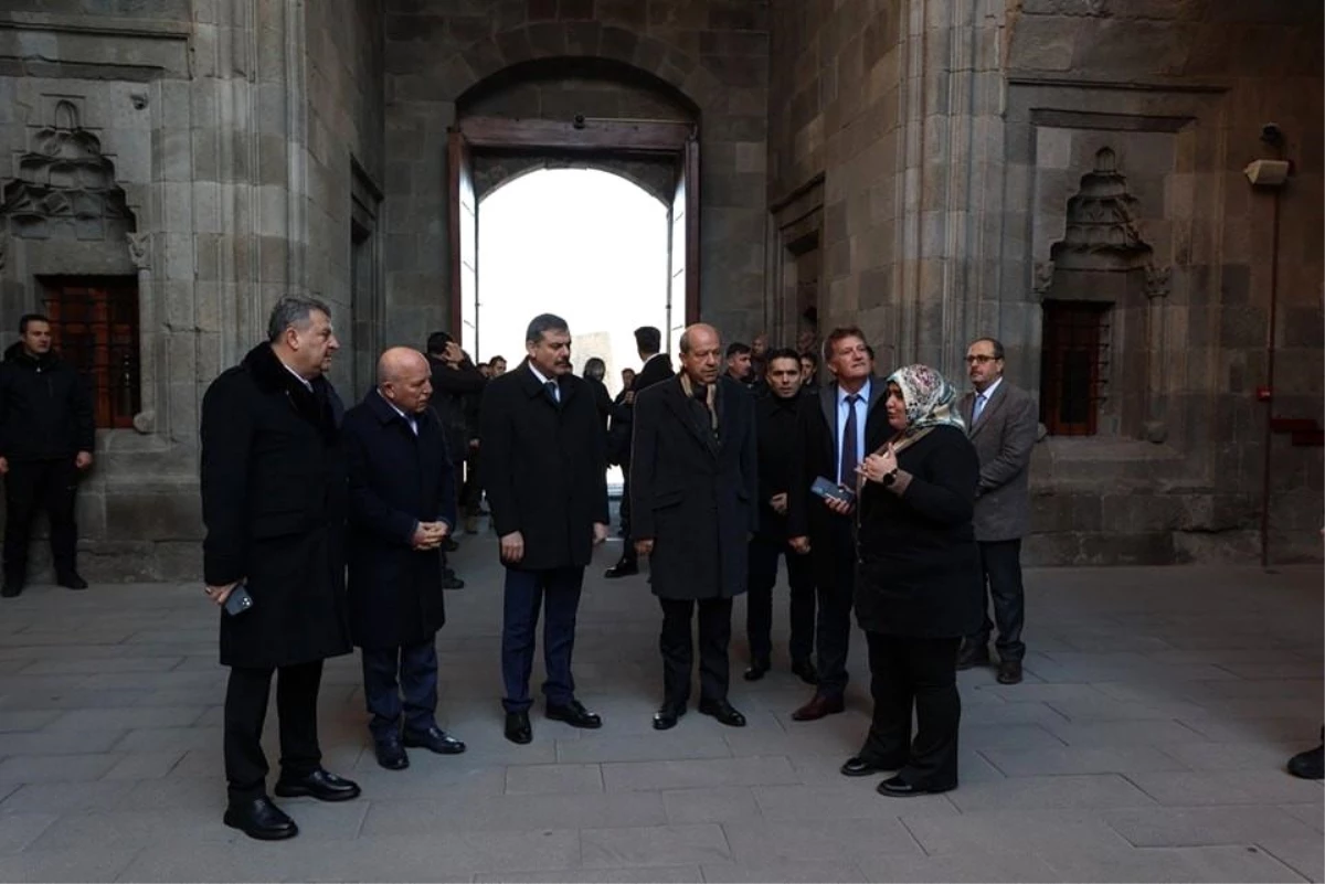 KKTC Cumhurbaşkanı Ersin Tatar, Erzurum\'u ziyaret etti
