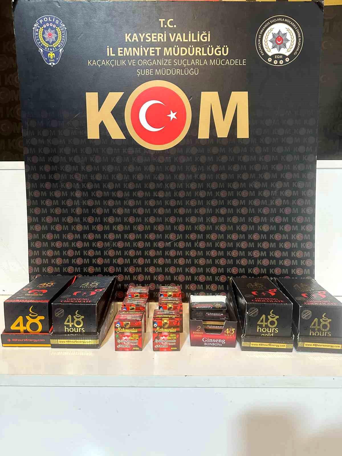 Kayseri\'de Yılbaşı Öncesi Cinsel İçerikli Ürün Operasyonu: 1 Gözaltı