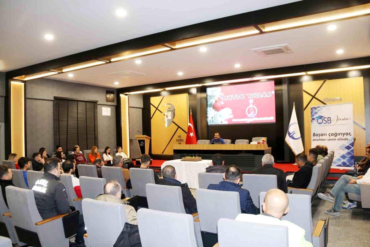Kütahya OSB Personelleri Yeni Yılı Kutladı