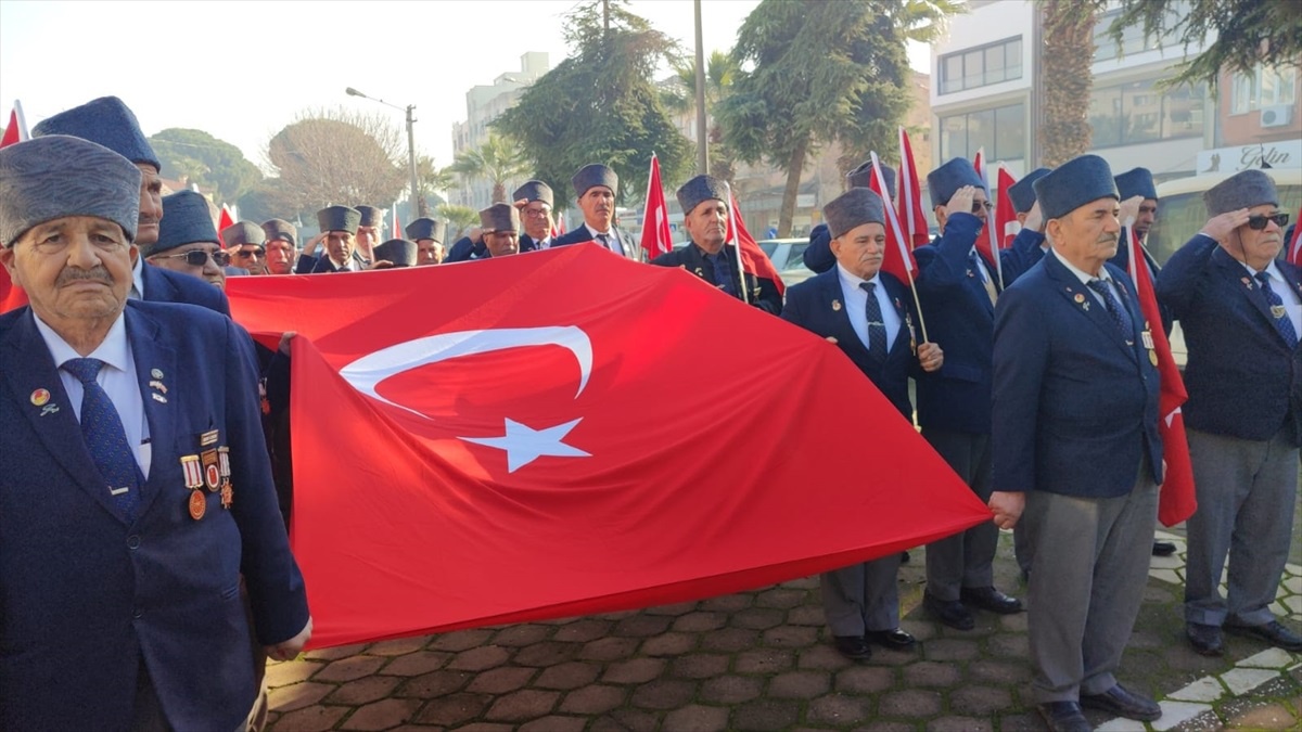 Ödemiş\'te gazilerden şehitleri anma etkinliği