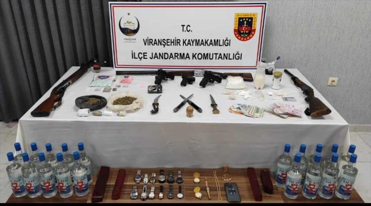 Şanlıurfa\'da Uyuşturucu Operasyonu: 4 Tutuklama