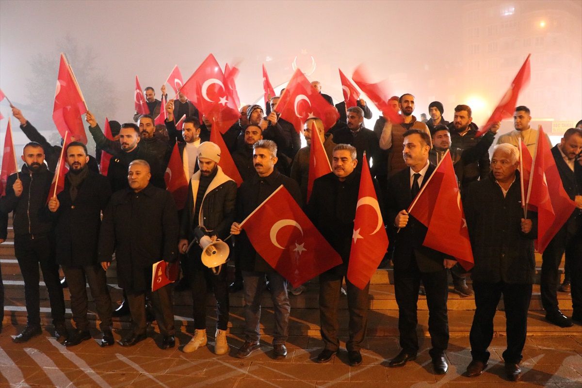 Siirt\'te yapılan basın açıklamasında teröre tepki dile getirildi