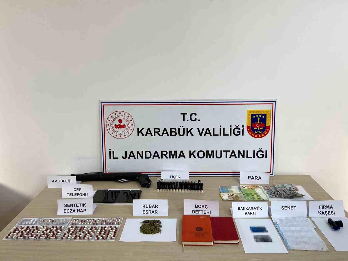 Karabük\'te Tefecilik ve Yağma Suçundan 4 Şüpheli Tutuklandı