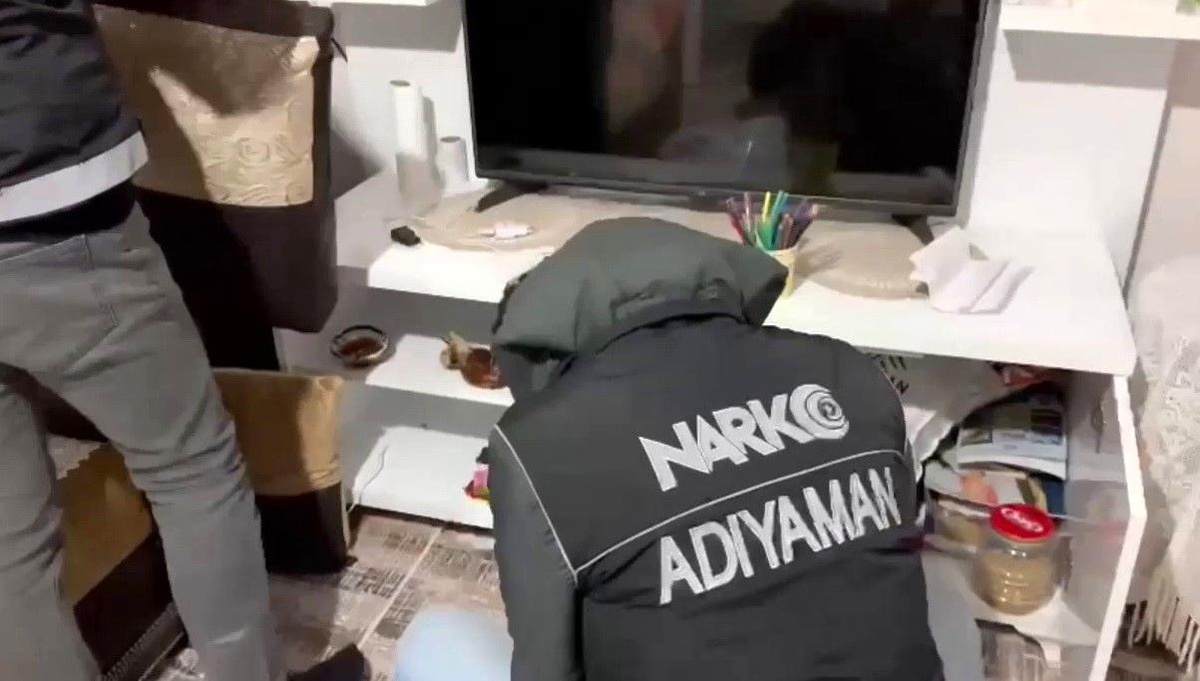 Adıyaman\'da uyuşturucu operasyonunda 1 kişi tutuklandı