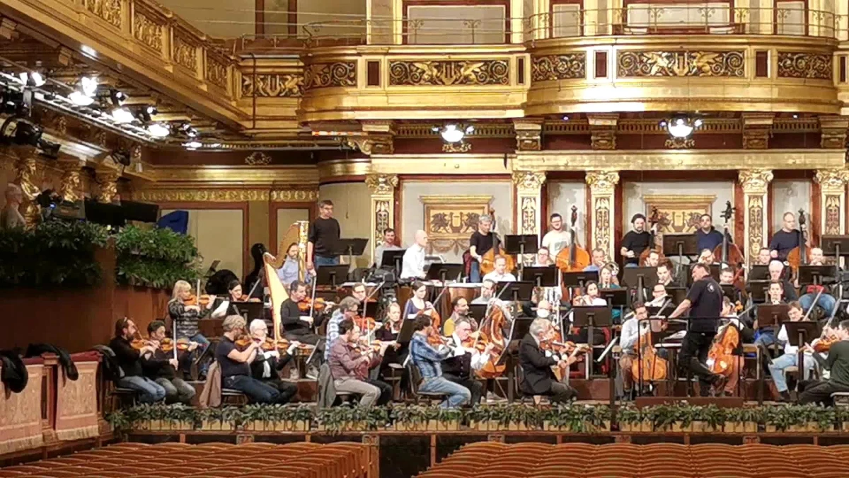 Viyana Filarmoni Orkestrası 2024 Yeni Yıl Konseri Provaları