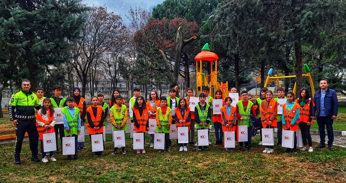 Amasya İl Emniyet Müdürlüğü\'nden 14 bin 840 öğrenciye trafik eğitimi
