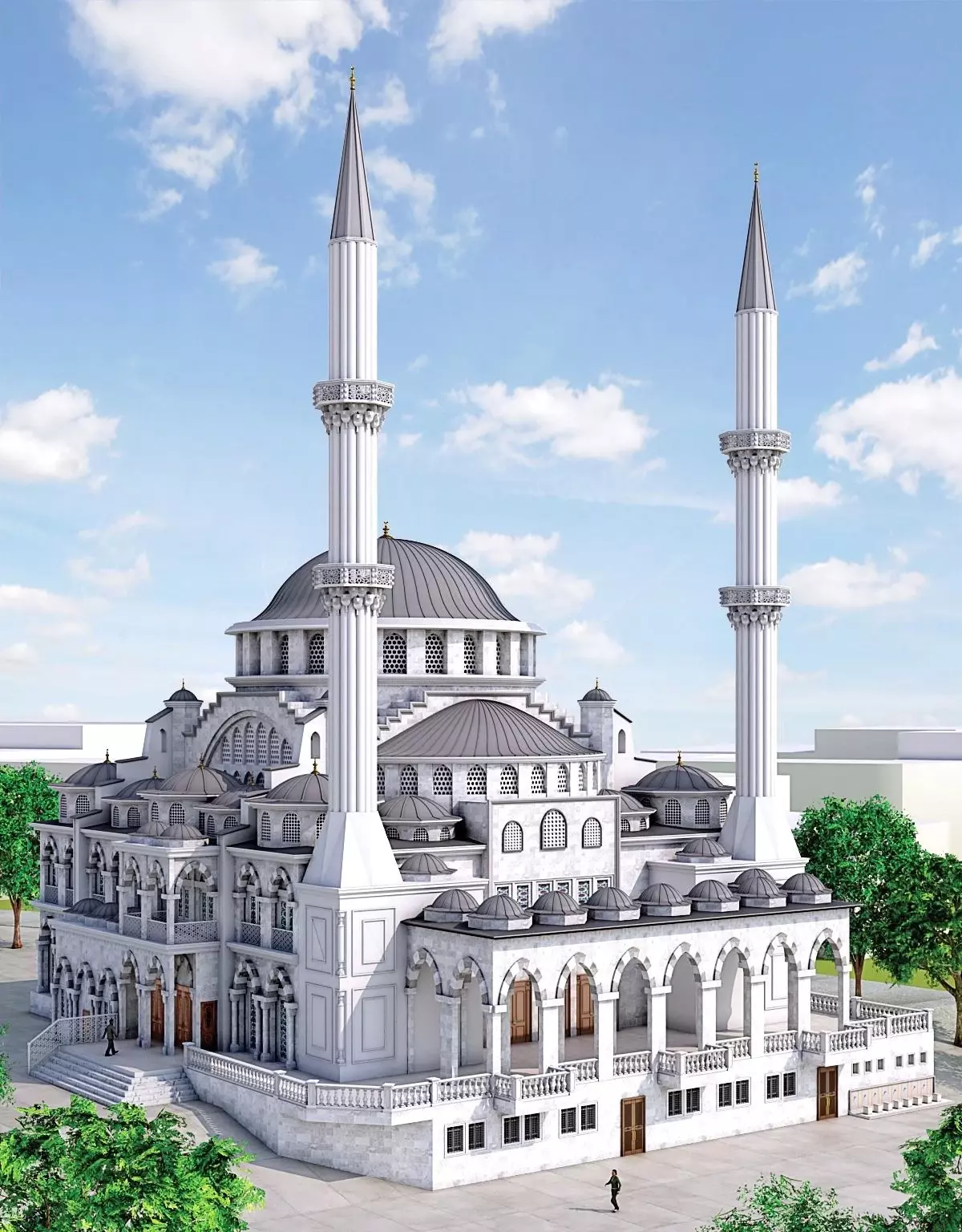 Bayrampaşa\'da Hoca Hayri Efendi Merkez Camii Yeniden İnşa Ediliyor