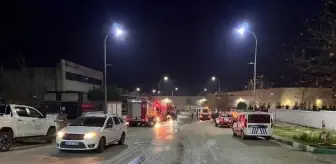 Bursa'da çıkan fabrika yangını 1 saatte kontrol altına alındı