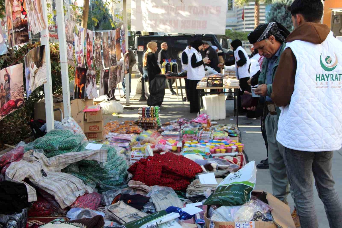 Şırnak STK\'larından Gazze\'ye Yardım Çadırı
