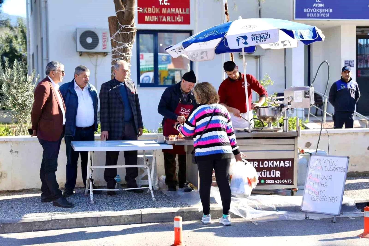 Didim Belediyesi Şehitler İçin Lokma Hayrı Düzenledi
