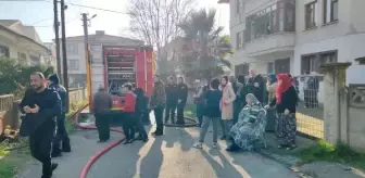 Felçli Anne ve Oğlu Sobadan Kaynaklı Yangından Kurtarıldı