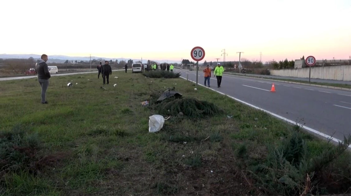 Samsun\'da Motosiklete Çarpan Araç Kazası: 1 Ölü, 2 Yaralı