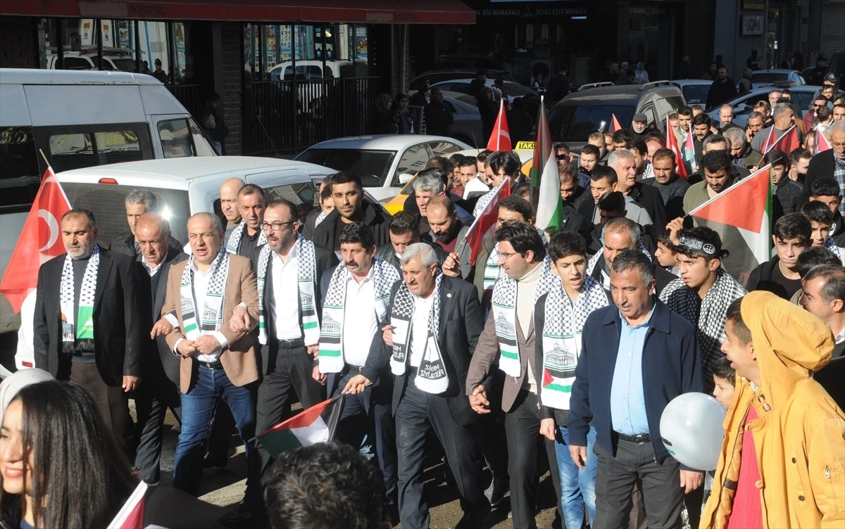 Şırnak\'ta İsrail\'in Gazze saldırıları protesto edildi
