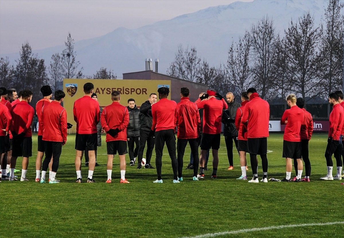 Mondihome Kayserispor, Sivasspor maçının hazırlıklarına devam ediyor