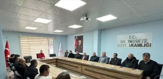 Mahmudiye ilçesinde muhtarlar toplantısı düzenlendi