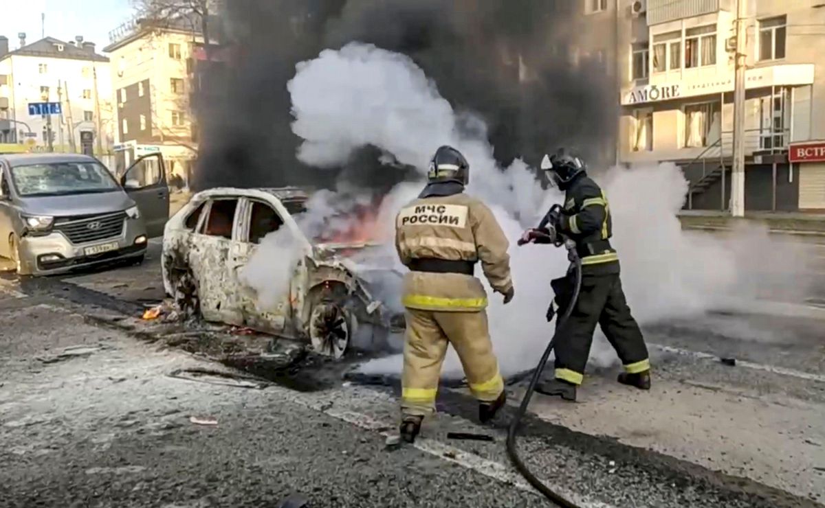 Ukrayna\'nın Belgorod kentine düzenlenen saldırıda 14 kişi hayatını kaybetti