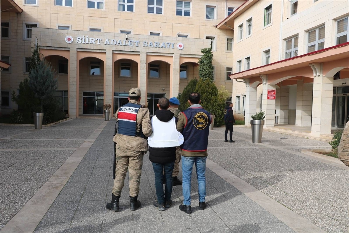 Siirt\'te aranan zanlı yakalandı