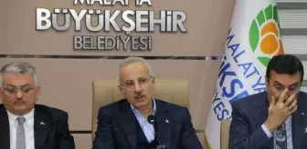 Ulaştırma ve Altyapı Bakanı Malatya'yı ziyaret etti