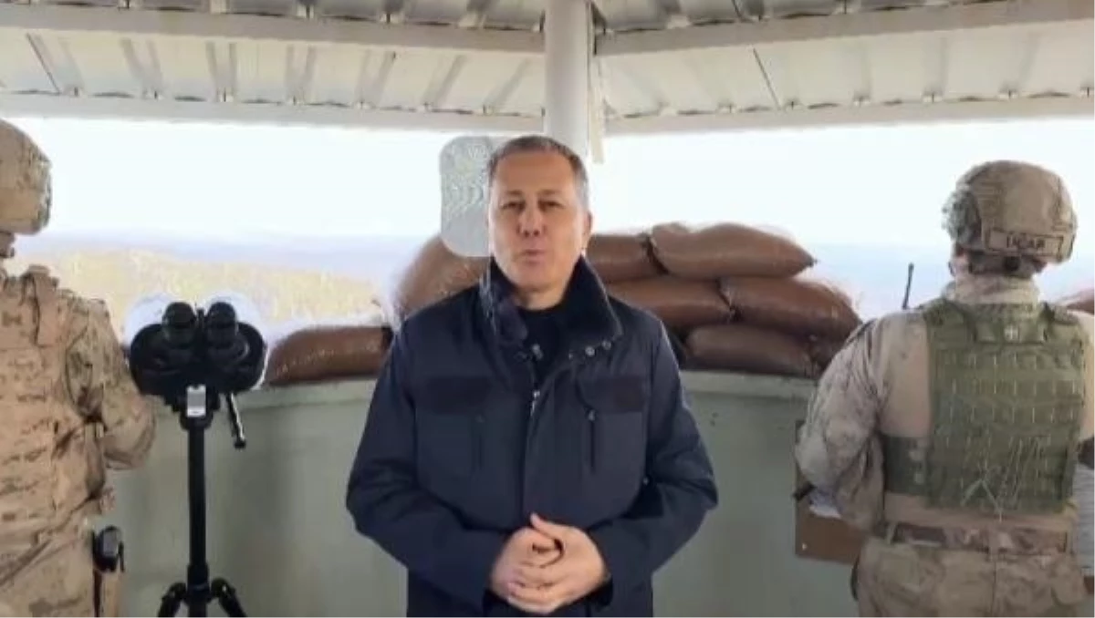 İçişleri Bakanı Yerlikaya, Nusaybin\'deki Jandarma Üs Bölgesinden Yeni Yıl Tebrik Videosu Paylaştı