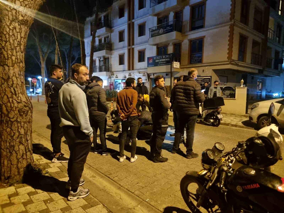 Muğla\'nın Milas ilçesinde motosiklet kazası: 2 yaralı