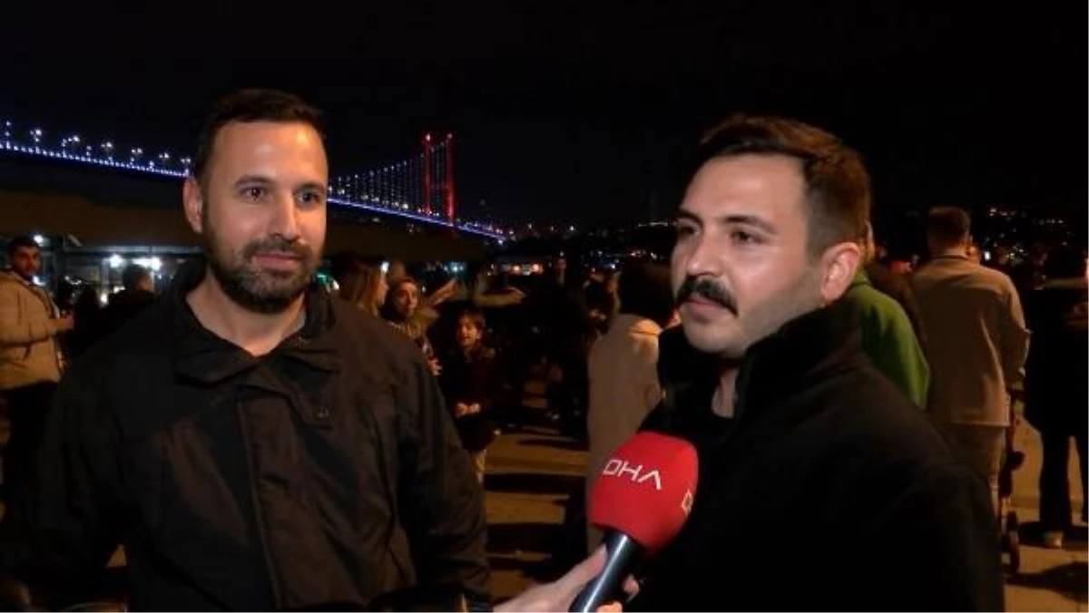 Beşiktaş Ortaköy\'de Yılbaşı Yoğunluğu