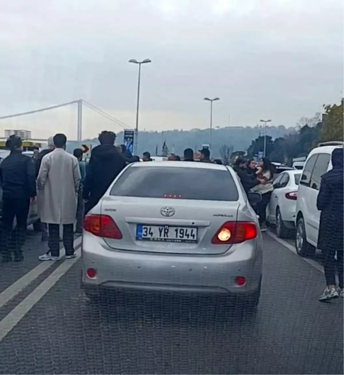 Sarıyer Emirgan sahilinde kadınlar arasında park kavgası yaşandı