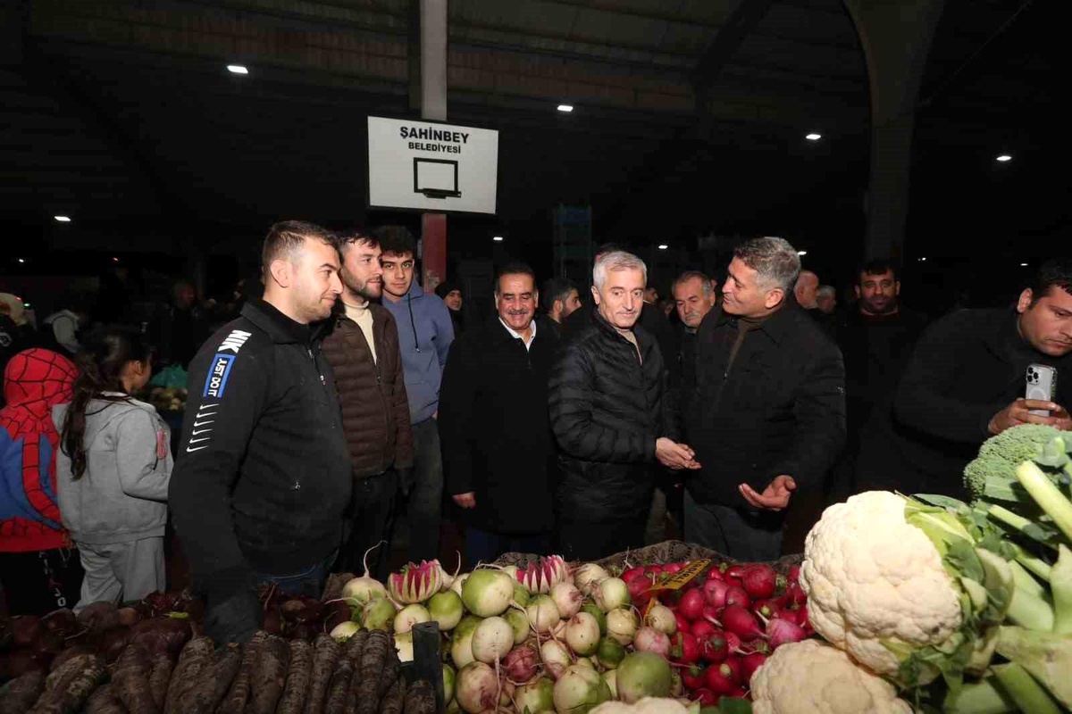 Gaziantep Şahinbey Belediye Başkanı Mehmet Tahmazoğlu, Fahiş Fiyat Artışlarına Denetim Yaptı