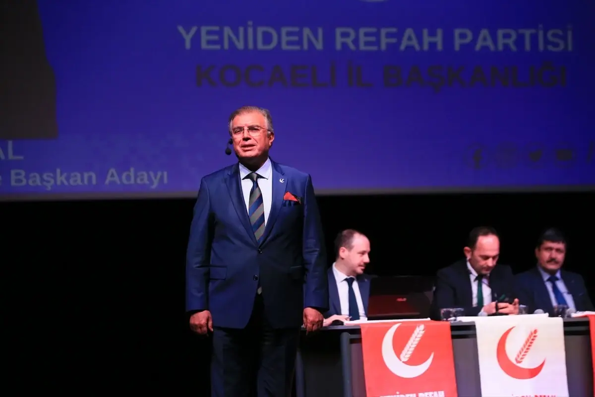 Yeniden Refah Partisi Genel Başkan Vekili Doğan Aydal, Kocaeli\'de Adil Bir Düzen Kuracak