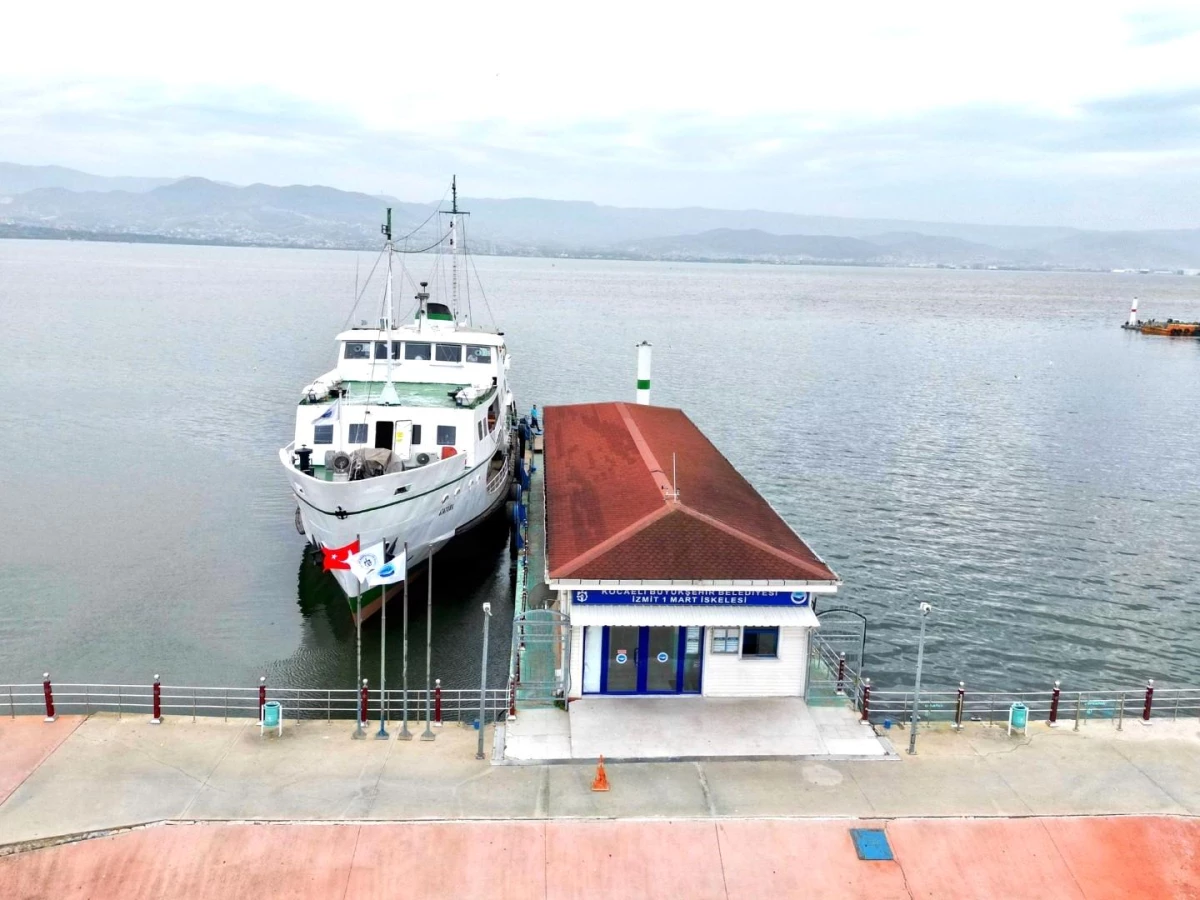 Kocaeli Büyükşehir Belediyesi, 2023 yılında 480 bin yolcuyu deniz ulaşımıyla taşıdı
