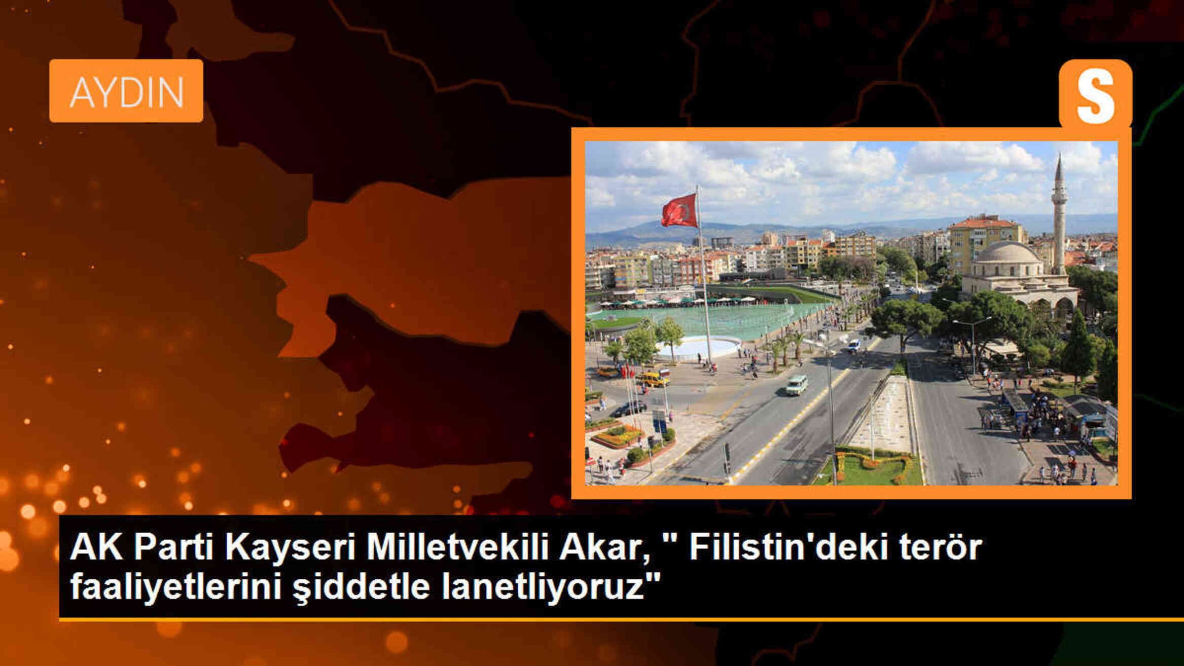 Eski Milli Savunma Bakanı Hulusi Akar, Filistin\'e destek yürüyüşünde konuştu