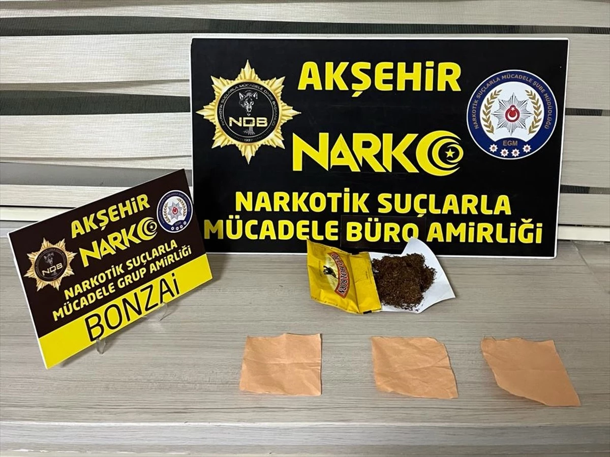 Akşehir\'de Uyuşturucu Operasyonu: Bir Kişi Tutuklandı