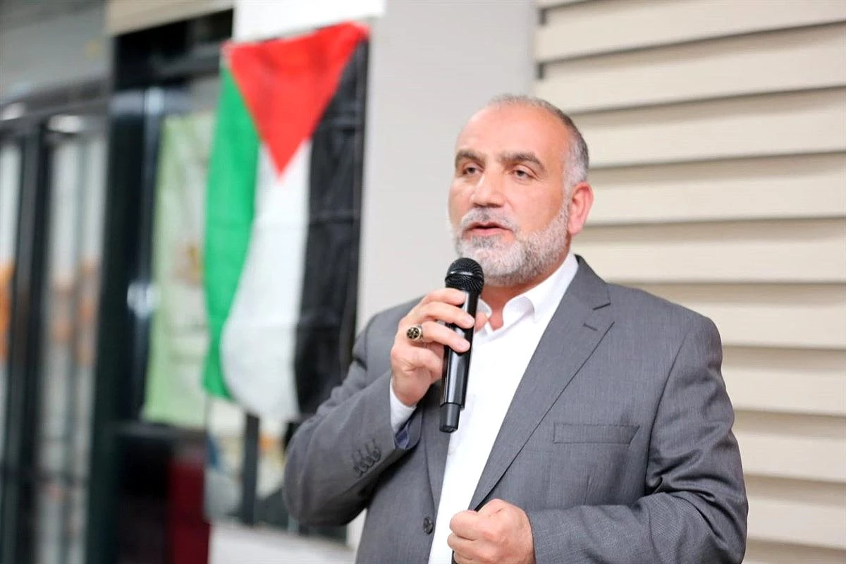 Canik Belediye Başkanı İbrahim Sandıkçı, şehitler ve Filistin için dua etti