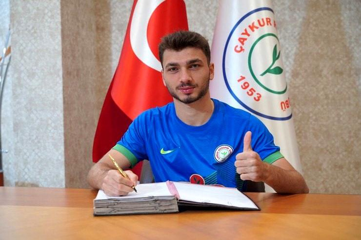 Çaykur Rizespor, Remzi Kolcuoğlu ile profesyonel sözleşme imzaladı