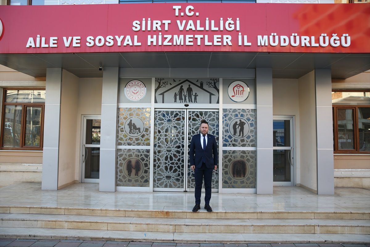 Devlet korumasında yetişen Sabri Sidar, Siirt Aile ve Sosyal Hizmetler İl Müdürü olarak atandı