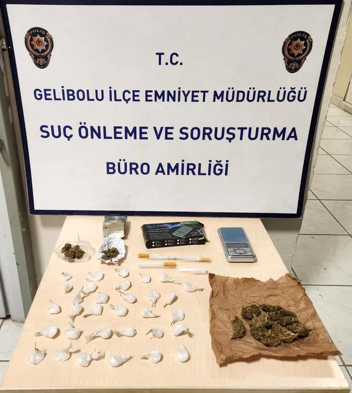 Çanakkale\'de Uyuşturucu Operasyonunda 1 Şüpheli Tutuklandı