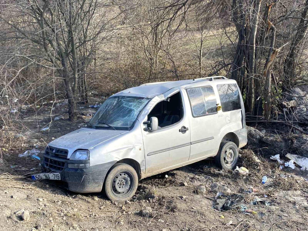 Samsun Kavak\'ta Trafik Kazası: 2 Yaralı