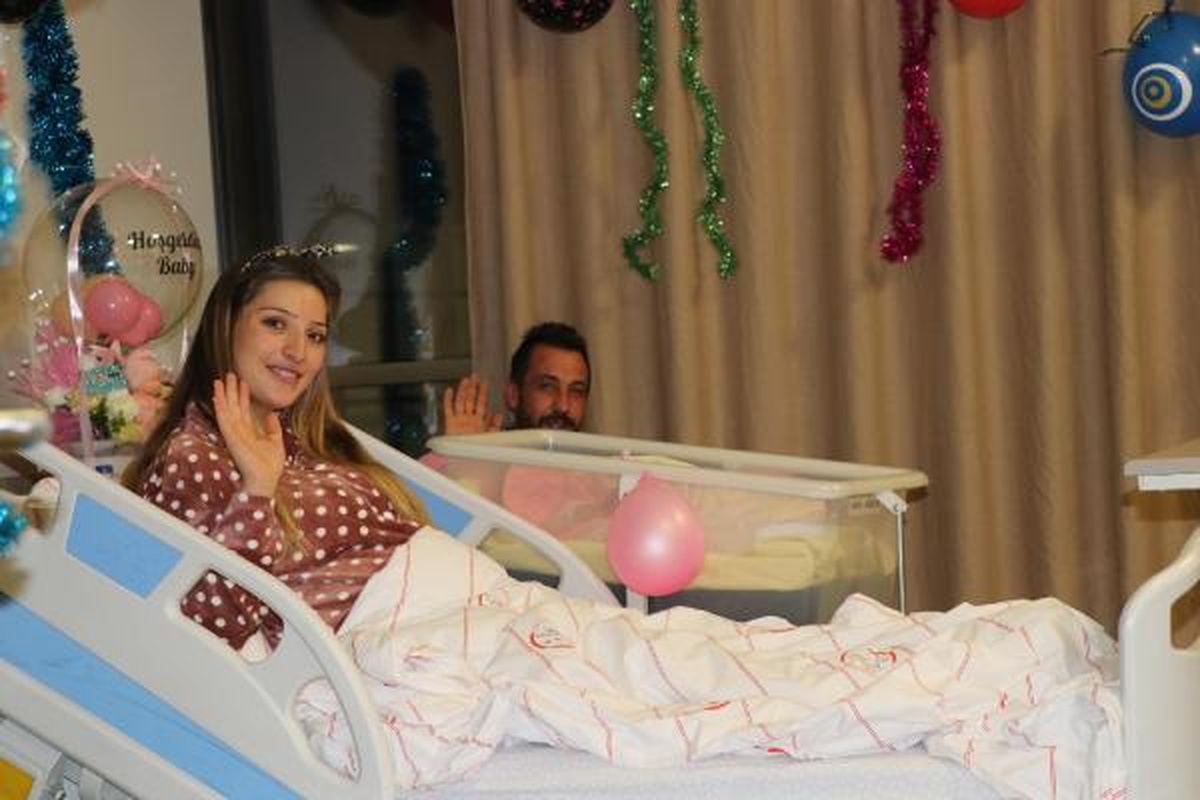Kayseri\'de Yeni Yılın İlk Bebeği Dünyaya Geldi