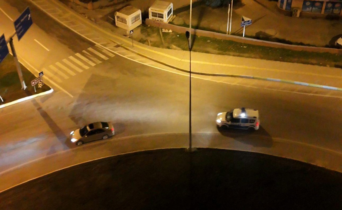 Milas\'ta alkollü sürücü trafik uygulamasında direndi