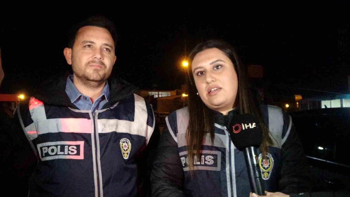 Adana\'da şehit polis memurlarının kızları yeni yıla görevleri başında girdi