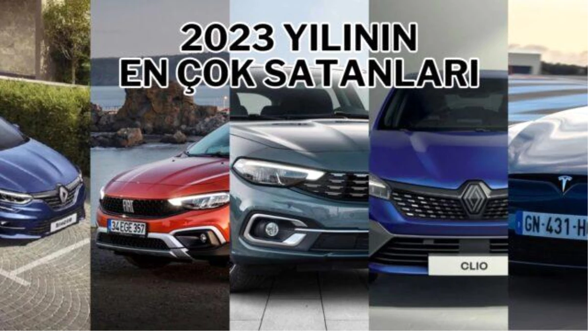 Tahtın son sahibi kim oldu? 2023\'ün son gününde yılın en çok satan otomobil modelleri!