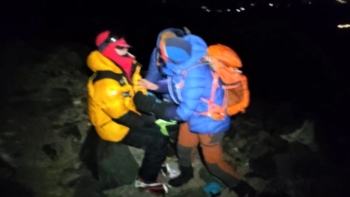 Ağrı Dağı\'na tırmanan Ukraynalı dağcı düştü