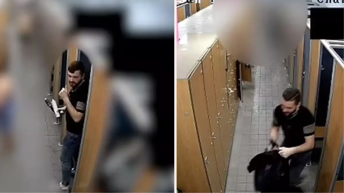 15 yaşındaki kızı soyunurken kayda alan sapık güvenlik kameralarına yakalandı