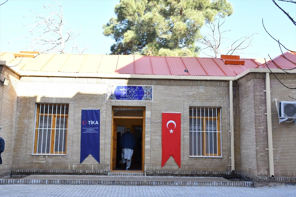 TİKA, Afganistan\'da Herat Yazarlar Birliği binasının bakım ve onarımını yaptı