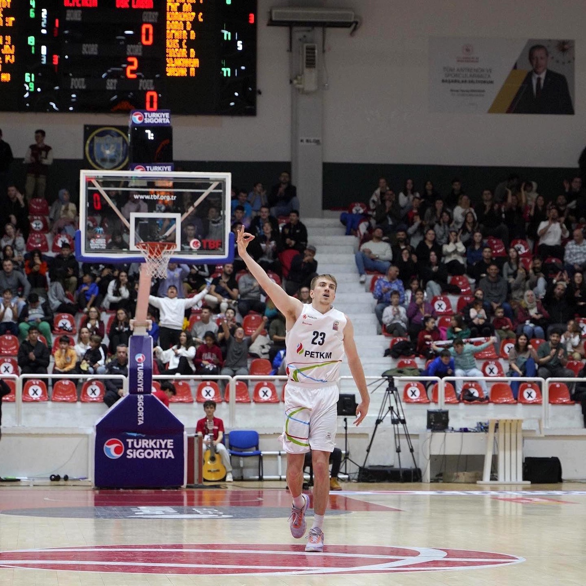 Aliağa Petkimspor, iç sahada etkili performans sergiledi
